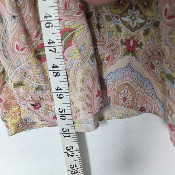 T Tahari Women's Pink Pleated Belted Faux-Wrap Maxi Dress Size M - Picture 13 of 14